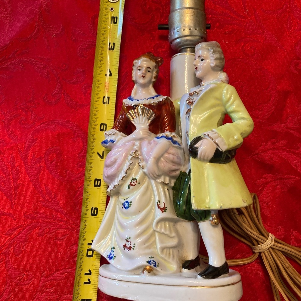 Vintage King Louie and Antonette Lamp - Picture 12 of 16